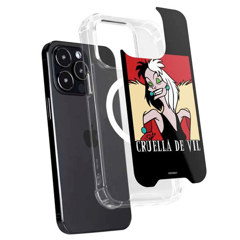 Disney Villains Cruella de Vil iPhone 15 Pro MagSafe Case